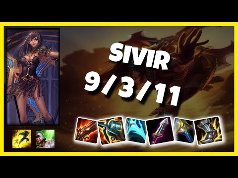Sivir Gameplay Challenger Replay S11 - 11.2 Bot Lane (9/3/11) - NA