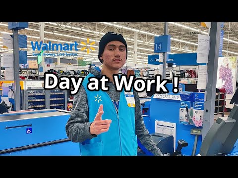 Day in the life at Walmart as Cashier