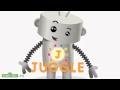 Sesame Street Letter J Robot