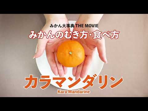 【カラマンダリン】カラマンダリンの皮のむき方・食べ方【みかんのことなら「のま果樹園」】