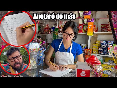 I was writing down extra information for the store's customers without thinking they would do thi...