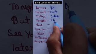 Download lagu SMS Abbreviations @Sensibleedu #shortfeed #englishshorts #englishforbeginners #important mp3