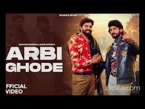 ARBI GHODE - Masoom Sharma | Jaivir Rathee | New Haryanvi Songs 2024 | Bounce Music