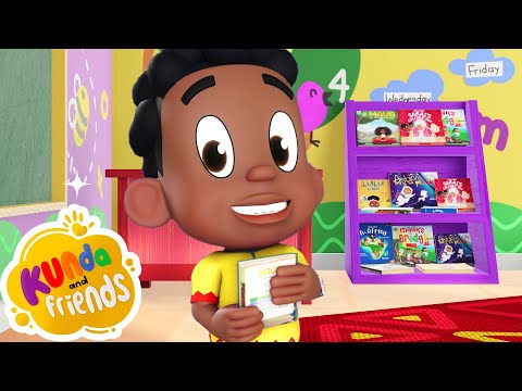 Clean Up Song | Fun Nursery Rhymes | Tidy Up Song | Kids Cartoons | Songs for Kids | Kunda & Friends