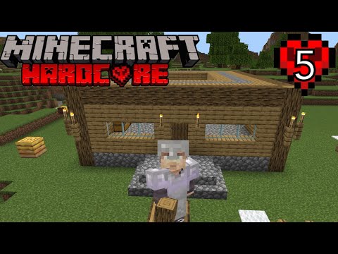 EPIC NEW HOME in Minecraft Hardcore Survival!