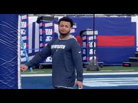 Watch Deuce Vaughn & Dak.  Dallas Cowboys vs. New York Giants