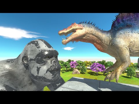 When the gorilla army surrounds everyone - Animal Revolt Battle Simulator