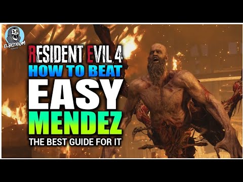 BEST HOW TO BEAT Mendez Boss EASY GUIDE | Resident Evil 4 REMAKE
