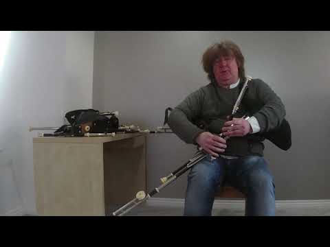 Fred Morrison Uilleann Pipes - Half Set (Video 2/3)