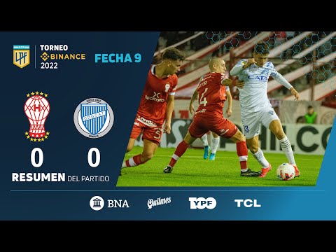 #TorneoBinance | Fecha 9 | resumen de Huracán - Godoy Cruz