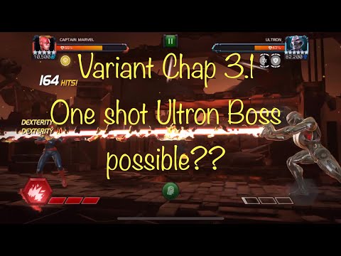 Variant Chap. 3.1 - Solo Ultron Boss by Captain Marvel possible?? | Ultron’s Assault