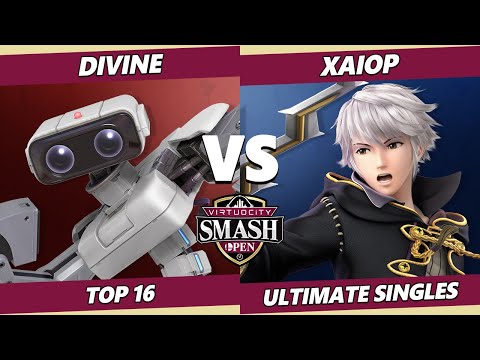 Virtuocity 2022 Top 16 - Xaiop (Robin) Vs. Divine (ROB) SSBU Ultimate Tournament