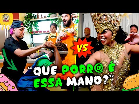 Bryan Sant CHALLENGING a SAMBA DANCER 🤣