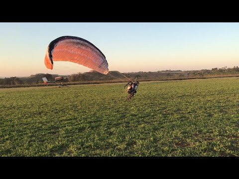 Voo 112 Paramotor IKE Costa - Decolagem Alpina vento Zero - Ninho dos Condores - 04/07/2020