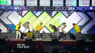 TEEN TOP - Be ma girl, 틴탑 - 나랑 사귈래, Music Core 20120818