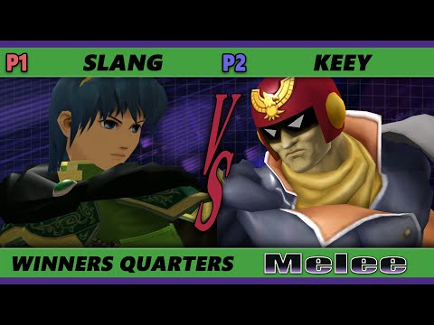 S@X 437 Winners Quarters - slang (Marth) Vs. Keey (Captain Falcon) Smash Melee - SSBM