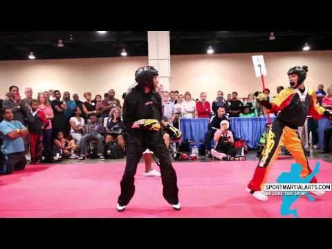 Theresa vs GinaThorton - Women's Sparring - US Capitol Classics & China Open 2014