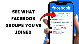 How To See What Facebook Groups You've Joined | Find Your Joined Faceb