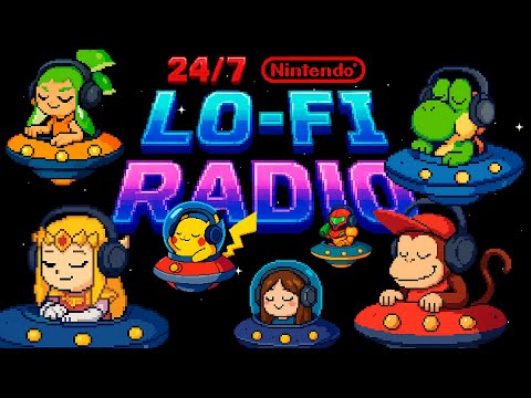 Nintendo 24/7 Lo-Fi Radio 📻 Chill & Nostalgic Video Game Music