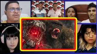 Cena Godzilla e Kong vs Mechagodzilla MULTI-REAÇÕES! PARTE 9