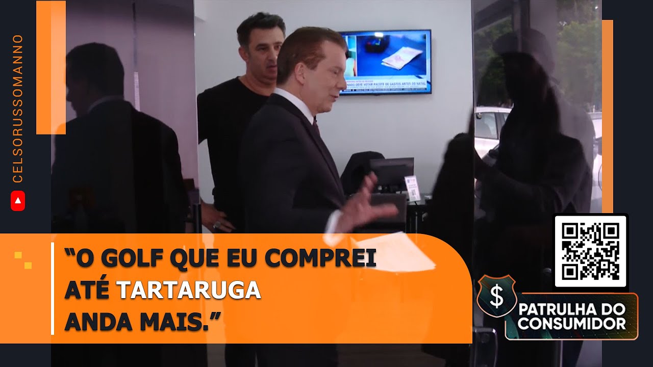 "O GOLF QUE EU COMPREI ATÉ TARTARUGA ANDA MAIS"