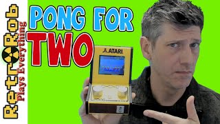 Atari 2 Player Pong Mini Arcade by Blaze! Unboxing, Gameplay and Thoughts