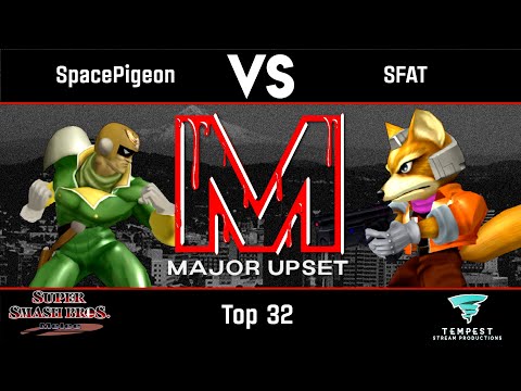SpacePigeon (Captain Falcon) vs SFAT (Fox) - Top 32 - MAJOR UPSET