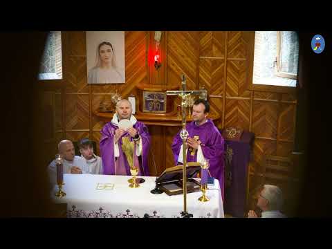 Czatachowa 31.03.2023-Kazanie o.Daniela - Jezus, Prawda broni się przed oskarżeniami Swoimi dziełami