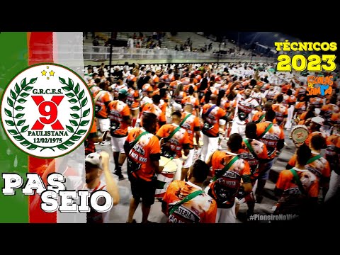 X9 Paulistana 2023 (Done Ivone Lara) |PASSEIO  Bateria Pulsação Nota 1000 #PioneiroNoVídeoDosBreques
