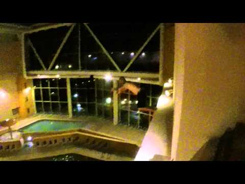 Dude jumps off balcony into 3ft of water- Bluewater Casino