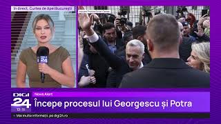 Procesul în care Potra și Georgescu sunt judecați pentru tentativă de lovitură de stat începe la CAB