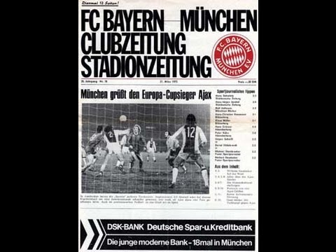 AFC Ajax (Amsterdam) - Bayern КЕЧ 1/4 2 матч 1973-03-21