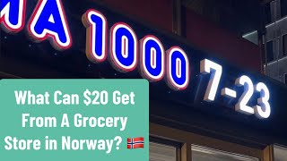 I Spent $20 at a Grocery Store in Norway! 🇳🇴