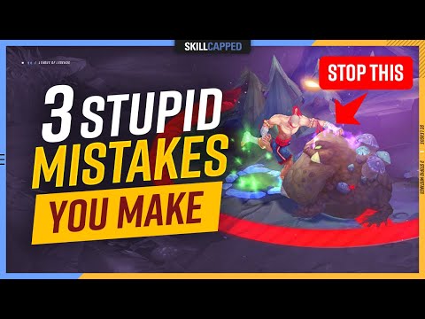 The 3 STUPID MISTAKES That EVERY Jungler Makes - League of Legends