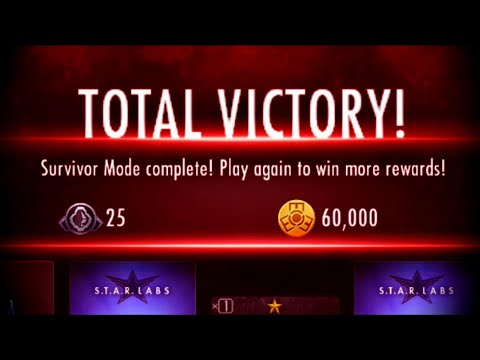 Injustice Mobile - How to beat Survivor Mode (All 21 fights in one run)