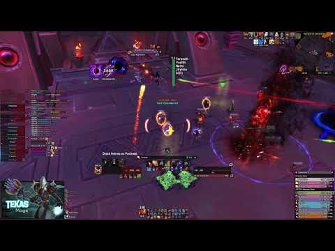 ECLATAX O MAX Vs Mythic Ra-den - Fire Mage Pov