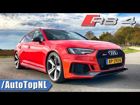 Audi RS4 2019 B9 Review by AutoTopNL (English Subtitles)