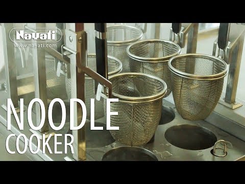 video 1, Cuiseur a pates 40L avec double relevage