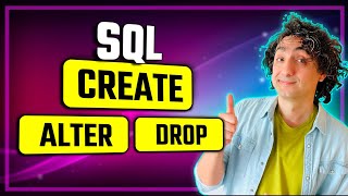 SQL DDL Commands (Visually Explained) | CREATE, ALTER, DROP | #SQL Course 5
