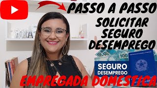 2FORMAS COMO SOLICITAR SEGURO DESEMPREGO EMPREGADA DOMÉSTICA