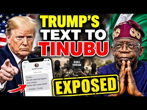 Trump Text Tinubu Lies Exposed - Okocha Happy Marcel 