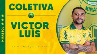 🎙️🦁 COLETIVA COM VICTOR LUIS - PRÉ-JOGO MIRASSOL X CORITIBA