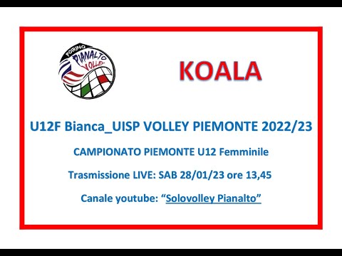 PIANALTO 12F BIANCA - KOALA_ UISP PIEMONTE VOLLEY Campionato 2022/23 Under 12 femminile