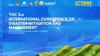 Download lagu UNIVERSITAS ANDALAS - THE 3rd ICDMM 30 SEPTEMBER 2025 mp3