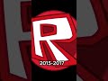 Roblox Logo Evolution