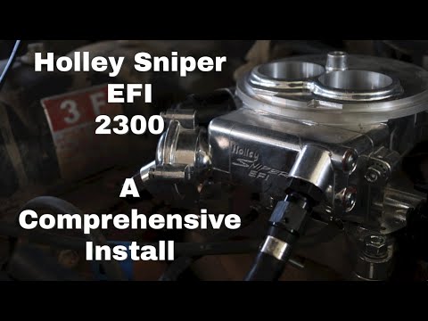 Holley Sniper EFI 2300 install