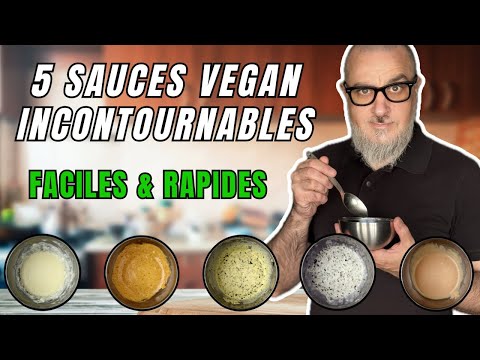 Recette Express : 5 Sauces Classiques Françaises en Version Végane🌱