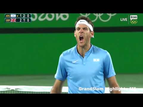 Juan Martin Del Potro- Top 10 Points of 2016 (HD)