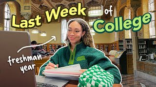 COLLEGE VLOG 📚 studying for finals + last week of freshman year at USC