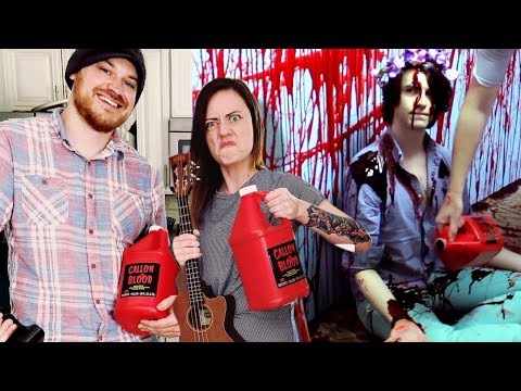 Ten Gallons of Fake Blood. (making of Sunday Uke Group) Video